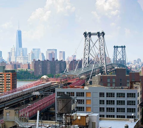 Your proximity to the Williamsburg Bridge