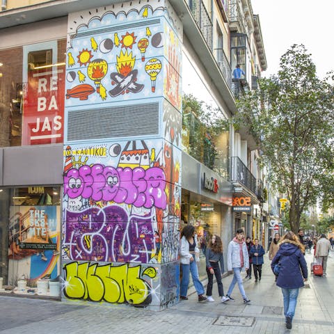 A brilliant location in Chueca