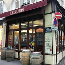 Have a glass of red at Le Rubis