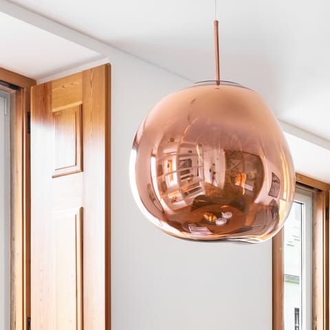 Resplendent pendant lights
