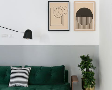The stylish artwork