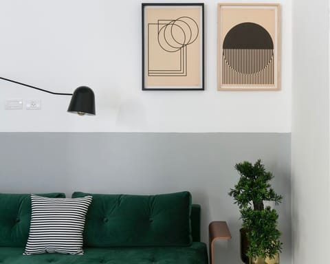 The stylish artwork