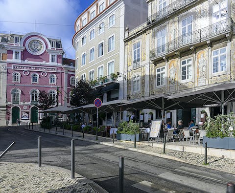 The charming area