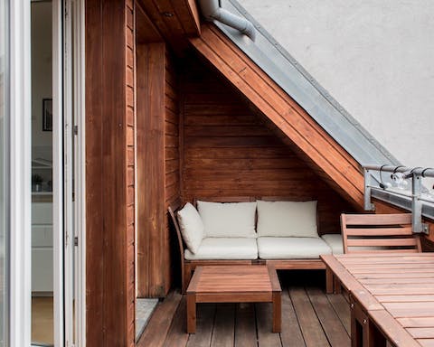 A charming terrace