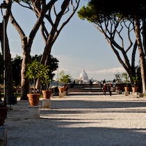 Contemplate in peace at Giardino degli Aranci