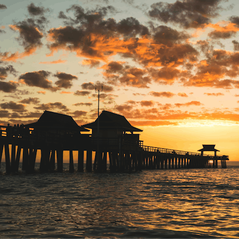 Explore the coast of Naples - just a half hour drive away