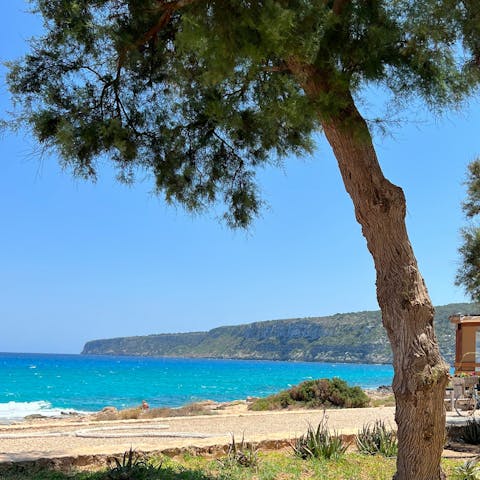 Explore the island's pristine coastline