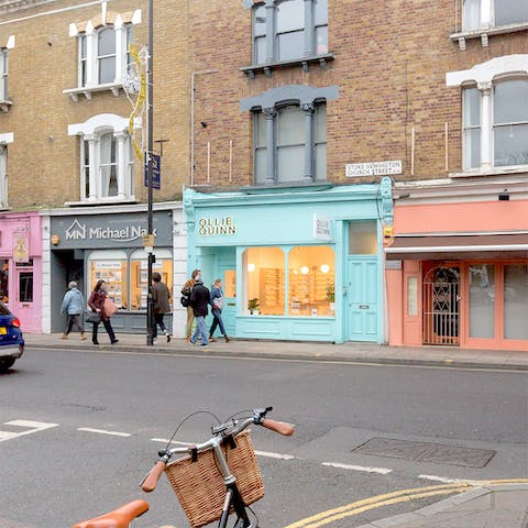 A charming local neighbourhood