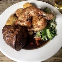 Tuck into a Sunday roast at the Londesborough Pub
