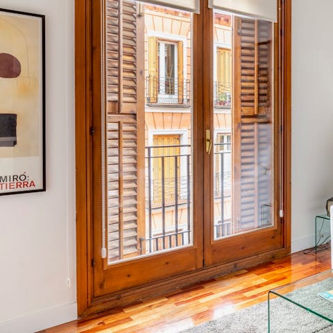 The french windows