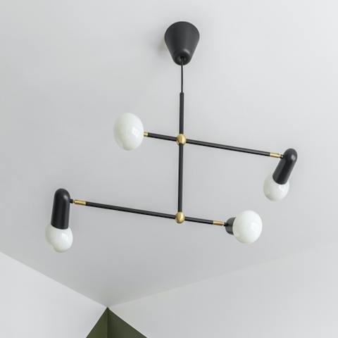 Mid-century-style lights