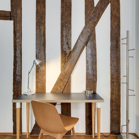 Catch up on work while in the City of Light