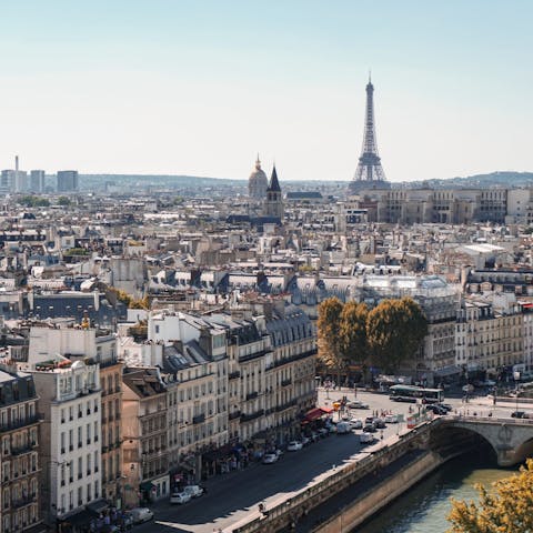 Explore vibrant Paris, including the Pompidou Centre