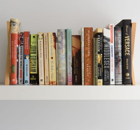 A selection of books for the readers