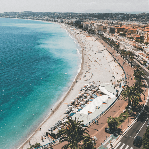 Spend a day dipping in and out of the Riviera sea