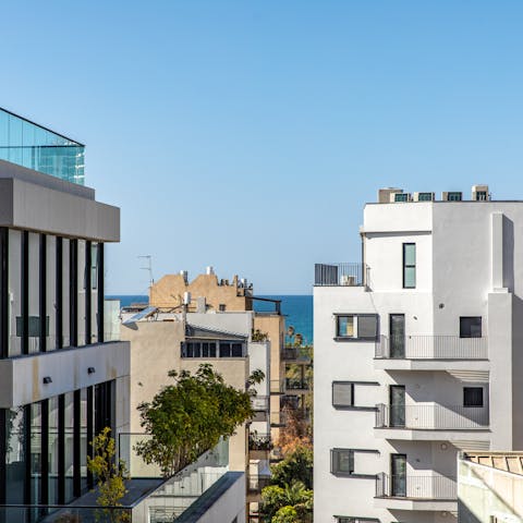 Gorgeous views from the balcony