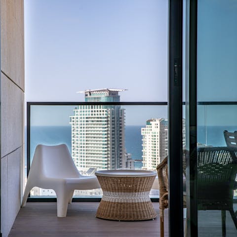 The modern balcony
