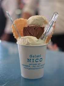 Have an ice cream at Gelateria Nico