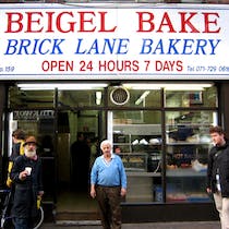 Grab a Bagel on Brick Lane 