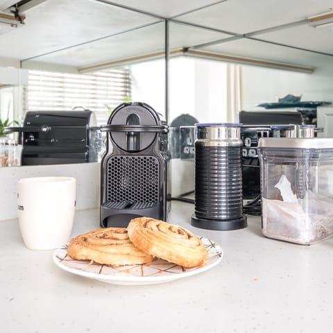 well-equipped kitchen