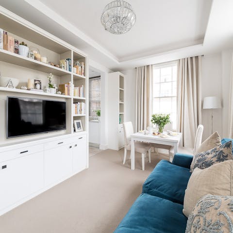 light-filled living space