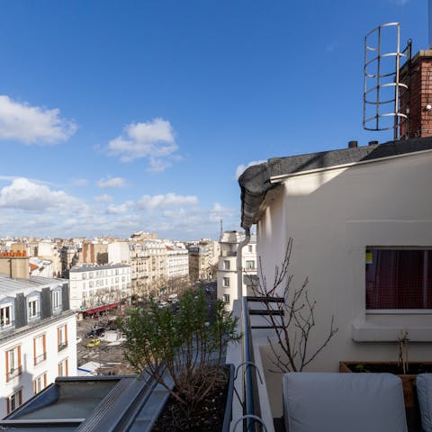 Terrace with a view
