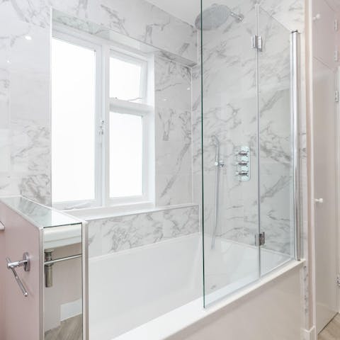 Run yourself a piping hot bath and enjoy some quality me-time