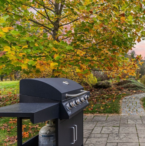Fire up the barbecue for sunset dinners on the patio