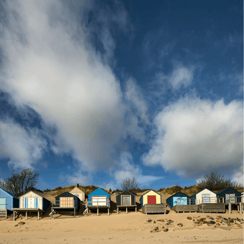 Head to Abersoch Beach – around ten minutes on foot or a three-minute drive