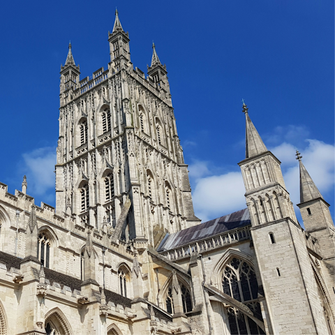 Take a day trip to Gloucester, 4 miles away