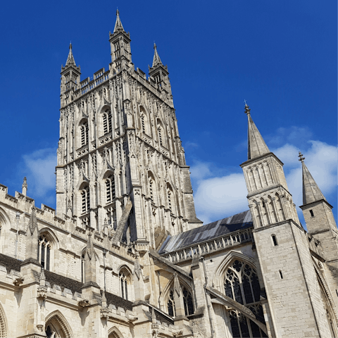 Take a day trip to Gloucester, 4 miles away