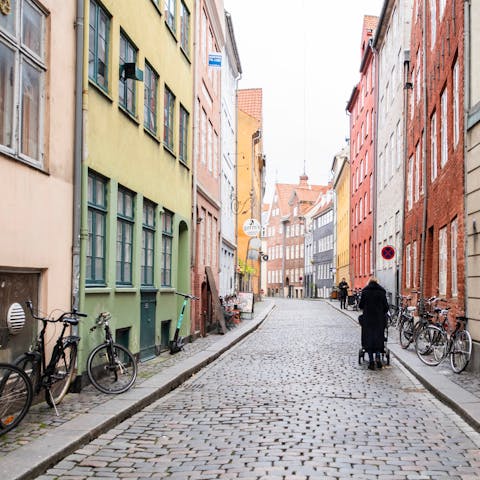 Take a walk through the cobbled streets of Indre By
