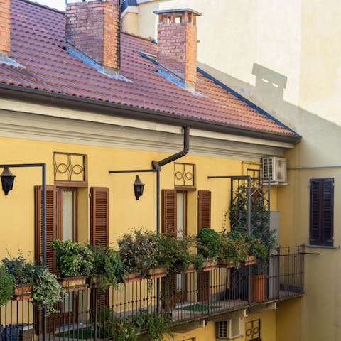 A classic casa di ringhiera