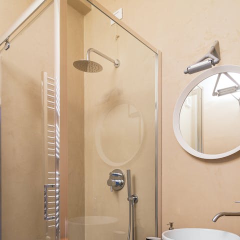 The rainfall shower