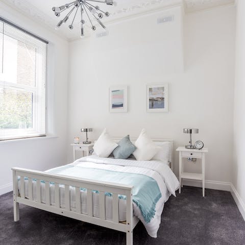 tranquil bedroom interiors