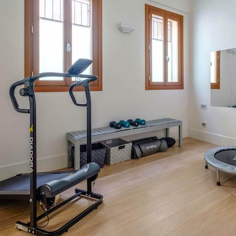 A private gym
