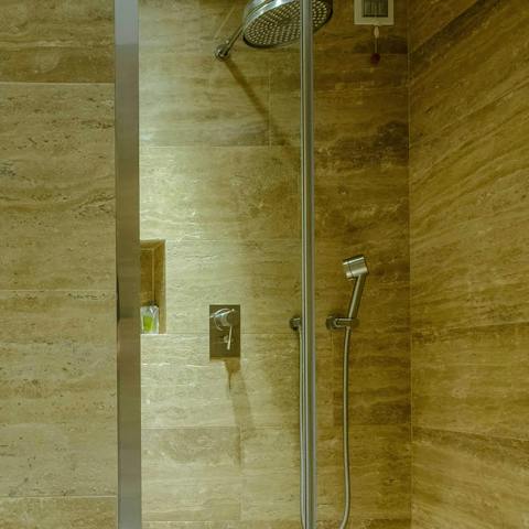 The rainfall shower