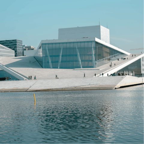 Explore the maritime location of Bjørvika
