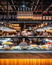 Tuck into tapas at Boqueria