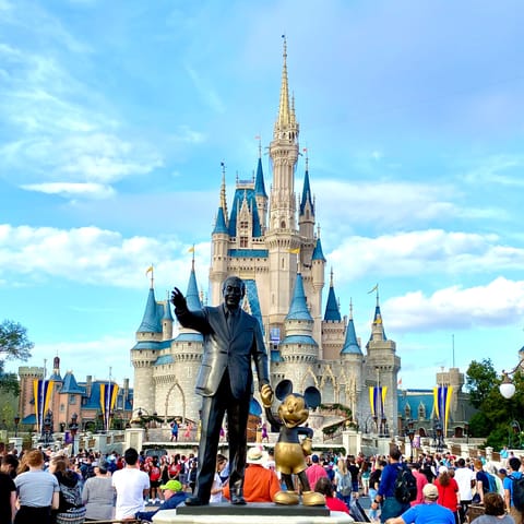Soak up the magic of Disney, just twenty-five minutes away by car