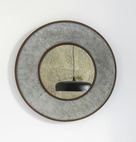 The circular mirror