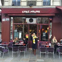 Stop for coffee at Chez Prune