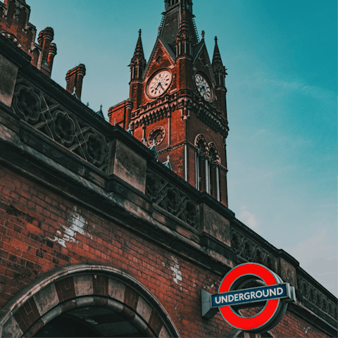 Be in King's Cross in ten minutes, thanks to Finsbury Park Tube