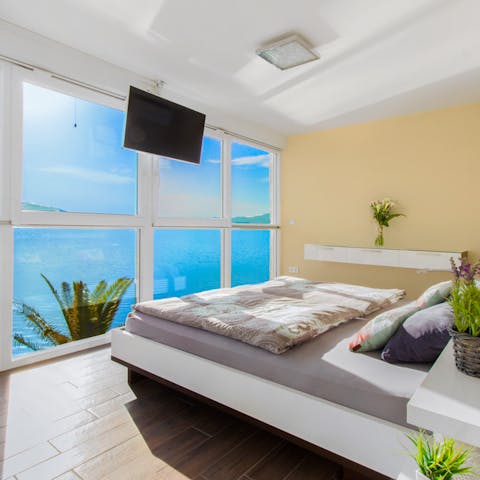 Wake up to this view
