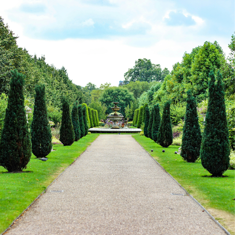 Take a stroll through Regent's Park, right on your doorstep