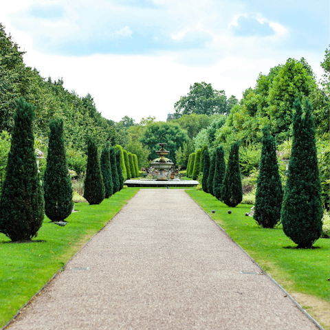 Take a stroll through Regent's Park, right on your doorstep
