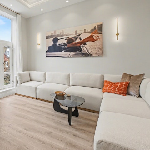 Relax in the cosy lounge after a busy day seeing the sights