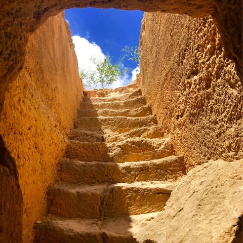 Visit the ancient Tombs of the Kings, a short drive away