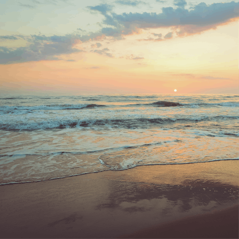 Visit Santa Maria del Focallo beach, a Blue Flag awarded beach just 80 metres away