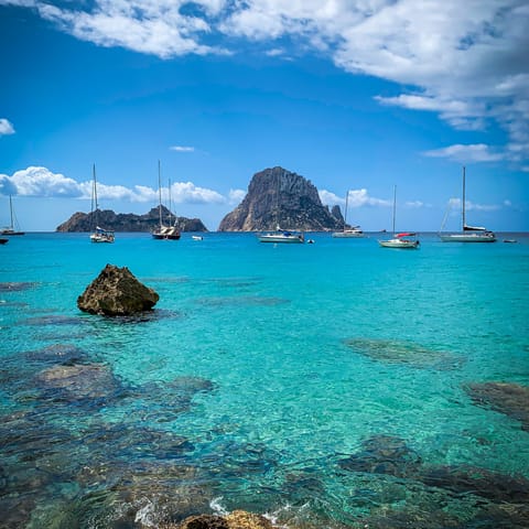 Hit the coast for turquoise water and white sands (nearest beach 7km)